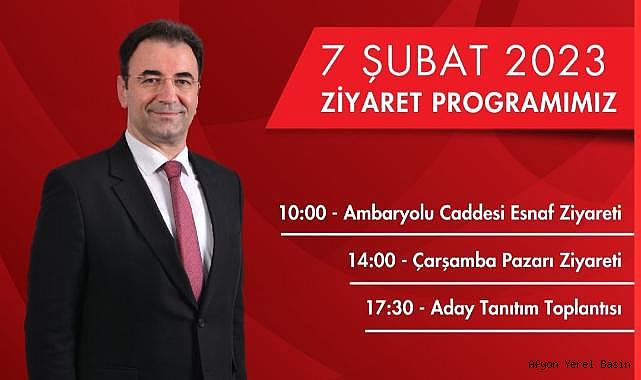 İl Başkanlığından Ziyaret Programı Açıklaması