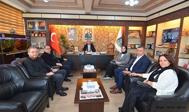İSTAFDER’DEN BAŞKAN DR. MUSTAFA ÇÖL’E ZİYARET
