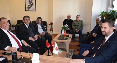 İYİ Parti’den Gazeteciler Cemiyeti’ne ziyaret