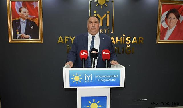 İYİ PARTİ İl Başkanı Muhammet Mısırlıoğlu’nun basın toplantısı konu başlıkları