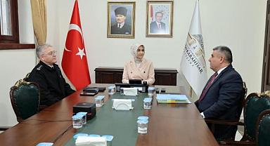 Kübra Güran Yiğitbaşı, İçişleri Bakanı ile Güvenlik Toplantısında 