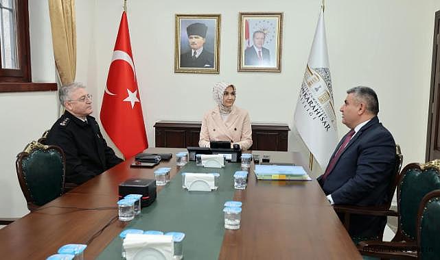 Kübra Güran Yiğitbaşı, İçişleri Bakanı ile Güvenlik Toplantısında