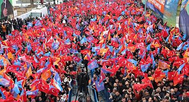 Menteş, “40 bin hemşehrimiz mitingimize katılarak bizlere destek oldular” 