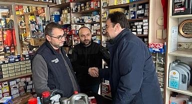  MHP Esnafları Ziyaret Ederek Toplumla İç İçe Politika İzliyor