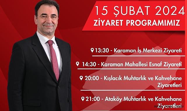 MHP İlçe Başkanlığı Ziyaret Programını Duyurdu
