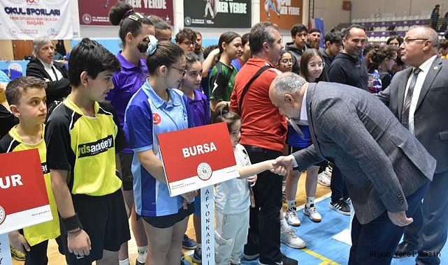 Okul Sporları Masa Tenisi Yıldızlar Grup müsabakaları başladı