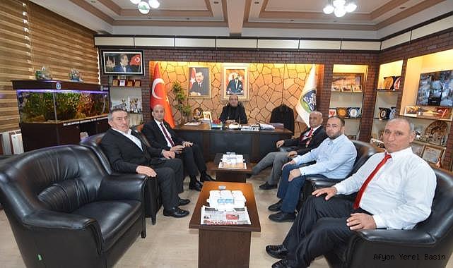 Sandıklı Belediye Başkanımız Dr. Mustafa Çöl'ü ziyaret ettiler.