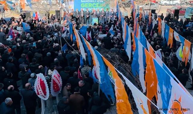 Sandıklı’da Ak Parti Belediye Başkan Adayı Adnan Öztaş’ın seçim bürosu açıldı
