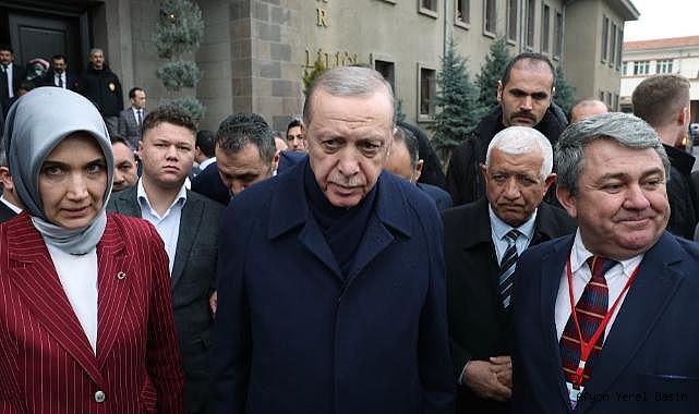 Sayın Cumhurbaşkanımıza ortaklarımızla birlikte müteşekkiriz