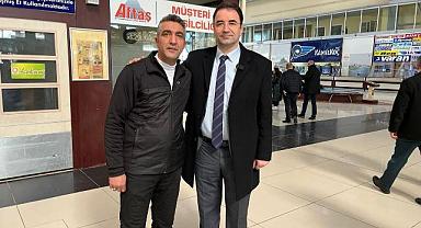 Şehirdeki Otobüs Terminali Esnaflarını Ziyaret Etti 