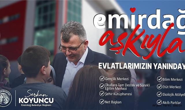 Serkan Koyuncu'nun Emirdağ Aşkıyla Yaptığı Hizmetler Bilbortlarda