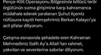 Şuhut'ta bir asker yaralandı, bir asker şehit düştü 