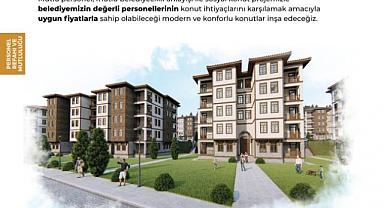Uluçay, “Belediye personeli için uygun fiyatlı modern konutlar inşaa edilecek”