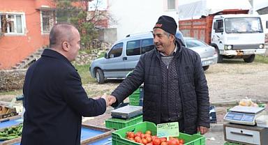 Uluçay, “İki mahallemiz için kapalı pazaryeri yapacağız”