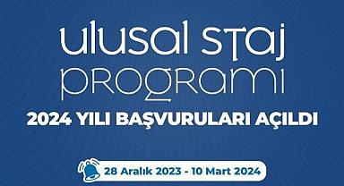 Ulusal Staj Programı, 2024 yılı için başvuruları kabul etmeye başladı