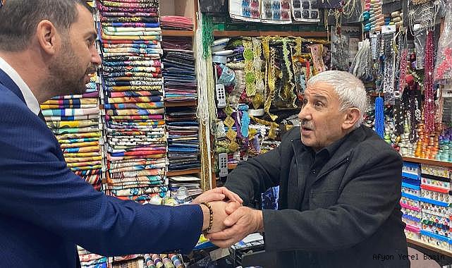 Yağcı'dan Çarşı Esnafına Değişim Sözü