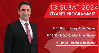  Yerel Seçimler Öncesi Ziyaretlerine Başlıyor 