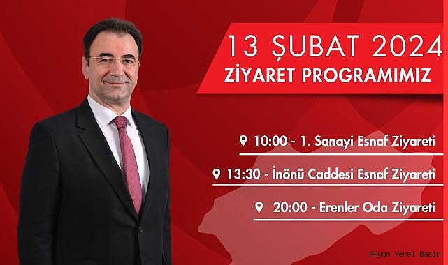Yerel Seçimler Öncesi Ziyaretlerine Başlıyor
