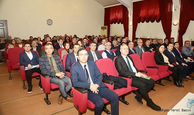 Afyonkarahisar'da Tarımsal Üretim ve Karar Alma Toplantısı Gerçekleştirildi
