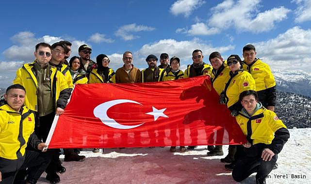 Afyon ANDA Ekibinden VEFA TIRMANIŞI