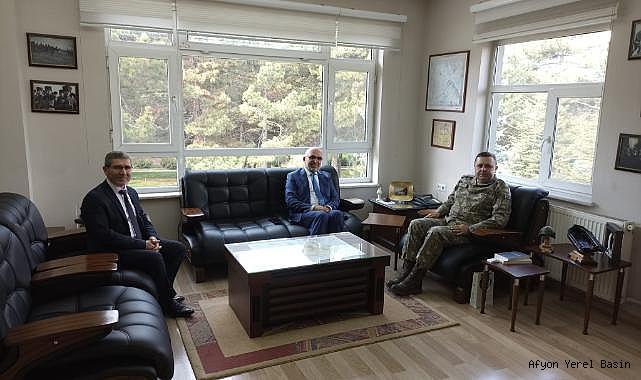 Afyonkarahisar İl Müftüsü, Askeri Birimleri Ziyaret Etti