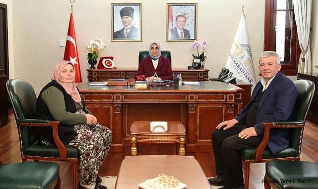 Afyonkarahisar Valisi, Gözlemeci Çiftiyle Buluştu