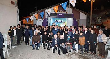 AK Parti temsilcileri Afyonkarahisar'da bölge sakinleriyle bir araya geldi