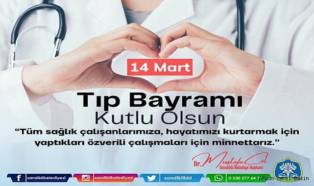 BAŞKAN DR. MUSTAFA ÇÖL’DEN 14 MART TIP BAYRAMI MESAJI