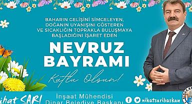 Başkan Nihat Sarı'dan Nevruz Bayramı Kutlama Mesajı
