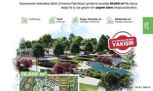 Başkan Uluçay'dan şehre nefes aldıracak proje