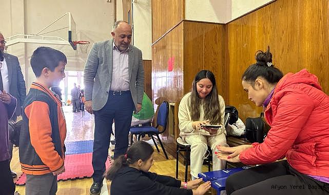 Bolvadin’de üçüncü sınıf öğrencileri yetenek taramasından geçti
