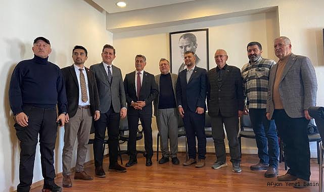 CHP PM Üyesi Görgöz ve partililerden AGC Başkanı Akar’a ziyaret