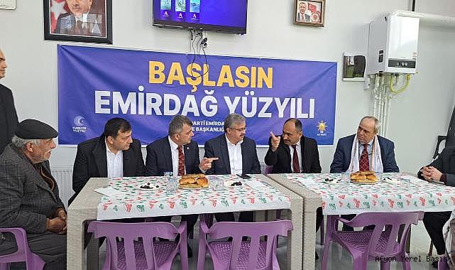 Emirdağ'da Seçim Koordinasyon Merkezi Ziyareti Gerçekleştirildi