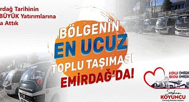 Emirdağlı Vatandaşlara Ulaşımda Kolaylık