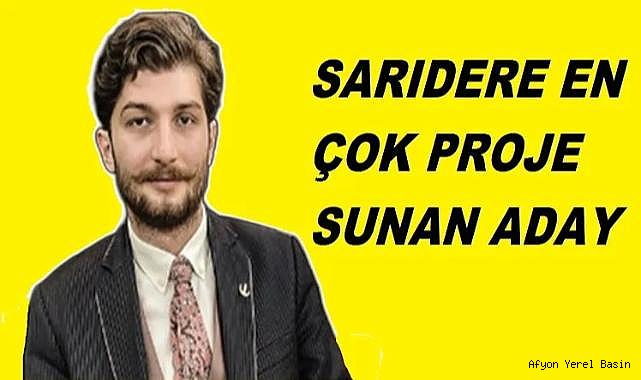 EN ÇOK PROJE SARIDERE'DEN.!