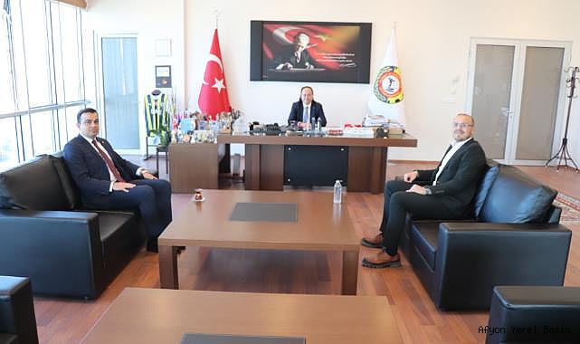 EVCİLER KAYMAKAMI ENES HALİS, SERTESER’İ ZİYARET ETTİ