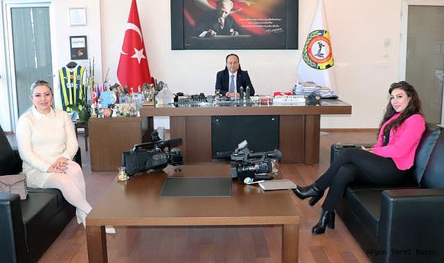 GAZETECİLERDEN SERTESER’E ZİYARET