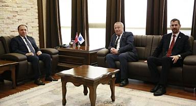 İyi Parti Milletvekili Olgun, Afyon Kocatepe Üniversitesi'ni ziyaret etti