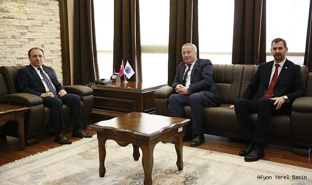 İyi Parti Milletvekili Olgun, Afyon Kocatepe Üniversitesi'ni ziyaret etti