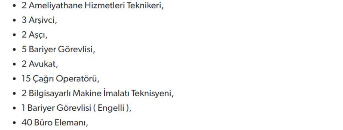 İZENERJİ personel alımı