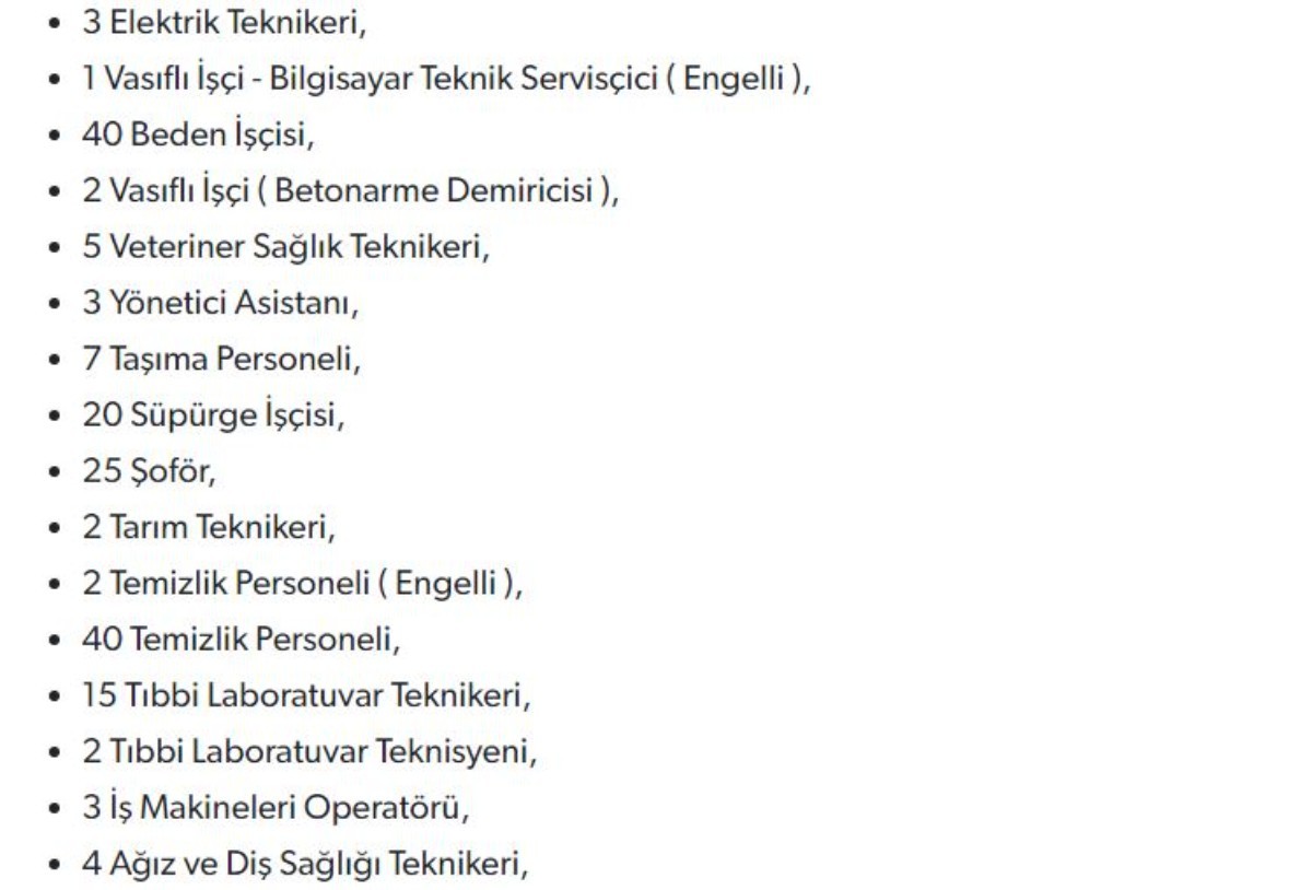 İZENERJİ personel alımı