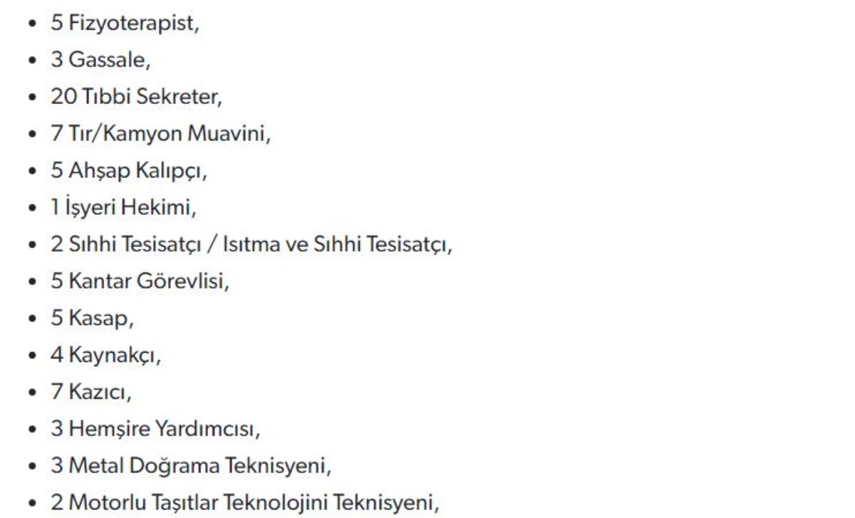 İZENERJİ personel alımı