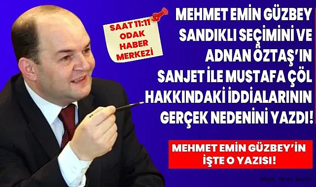 Mehmet Emin Güzbey yazdı: Sandıklı’da garip bir olay...
