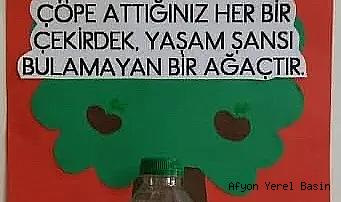 Merkez Anaokulu'ndan Tohum Kumbarası Projesi