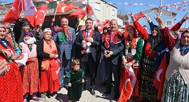 Milletvekili Taytak’a miting gibi karşılama