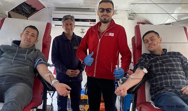 OEDAŞ Afyonkarahisar çalışanları Kızılay’a kan bağışında bulundu