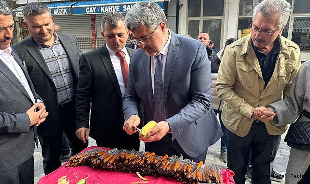 Özkaya seçim çalışmalarına Emirdağ ilçesinde devam etti.