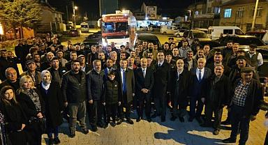 Pazarağaç halkı Milletvekili Taytak’ı bağrına bastı