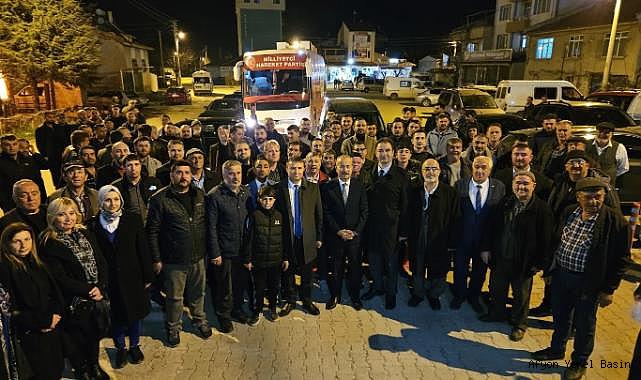 Pazarağaç halkı Milletvekili Taytak’ı bağrına bastı