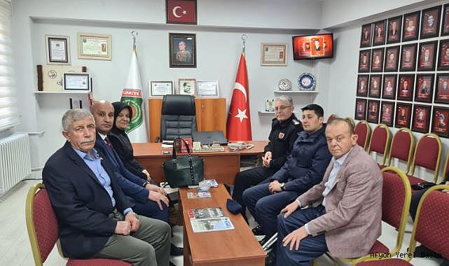 ŞEHİT AİLELERİ ZİYARET EDİLDİ
